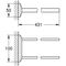 GROHE Handtuchhalter Allure Brilliant 2-armig chrom