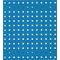 Lochplatte B450xL500mm himmelblau RASTERPLAN