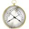 Thermo-Hygrometer Messber.0 b.40GradC/Luft 15-99% T.35mm Messingring - VPE: 5