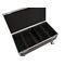 ROADINGER Flightcase 4x Audience Blinder 2x100W mit Rollen