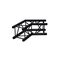 ALUTRUSS QUADLOCK S6082C-22 2-Wege-Ecke 120°