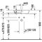 Duravit Aufsatzbecken CAPE COD o ÜL m Arm-Ins d= 480mm 1 HL we sdm WG