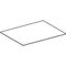 Geberit Glasablage XENO² 580x8x450mm