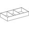 Geberit Schubladeneinsatz VariForm H-Unterteilung 150x62x373mm