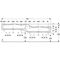 Geberit Spiel-Waschlandschaft BAMBINI 1800x415 4 Waschpl o HL tiefes Be re we