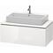 Duravit Konsolenunterschrank L-CUBE 400x1020x547mm taupe supermatt