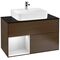 V&B Waschtischunterschrank FINION 1000x603x501mm Regalele. wh ma Wln ven