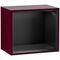 V&B Regalmodul FINION 418x356x270mm Regalele. Black Matt Peony