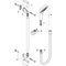 HG Brauseset CROMA SELECT E VARIO Bsta Unica´Croma 650mm weiß/chrom