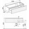 Keuco WTU EDITION 11 PLANNING 1400x350x535mm Kumme re we