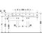 Duravit Waschtisch VERO m ÜL HLB 1200x470mm geschli 2 HL weiß WG