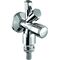 Schell Kombinations-Eckventil COMFORT chrom, mit Rohrbelüfter 3/8Zoll