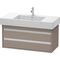 Duravit Waschtischunterbau KETHO 455x1000x480mm basalt matt