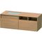 Duravit Waschtischunterbau DURASTYLE 550x1400x500mm Auss li eur. Eiche/europä