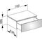 Keuco Sideboard EDITION 400 Fr-Hö 270mm 700x289x535mm cash