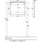 V&B Spiegel MORE TO SEE 900x750x50/130mm