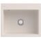 V&B Einbauspüle SUBWAY 60 S FLAT 565x475mm Handbet. crema