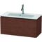 Duravit WTU Compact L-CUBE 400x820x391mm amerikanisch nussbaum