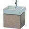 Duravit Waschtischunterbau L-CUBE 394x484x459mm eiche kaschmir