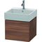 Duravit Waschtischunterbau L-CUBE 394x484x459mm nussbaum natur