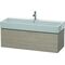 Duravit Waschtischunterbau L-CUBE 394x1184x459mm pine silver