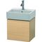 Duravit Waschtischunterbau L-CUBE 400x434x341mm Ans re mediterrane eiche