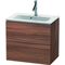 Duravit WTU Compact L-CUBE 550x620x391mm nussbaum natur