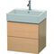 Duravit Waschtischunterbau L-CUBE 544x584x459mm eiche gebürstet
