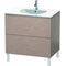 Duravit Waschtischunterbau L-CUBE 534x820x704mm eiche kaschmir