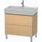 Duravit Waschtischunterbau L-CUBE 582x784x459mm eiche gebürstet