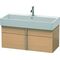 Duravit Waschtischunterbau VERO AIR 440x984x431mm eiche gebürstet