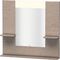Duravit Spiegel VERO 142x850x800mm Beleuchtung eiche kaschmir