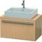 Duravit Konsolenunterschrank X-LARGE 440x800x478mm eiche gebürstet