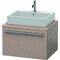 Duravit Konsolenunterschrank X-LARGE 440x700x548mm eiche kaschmir