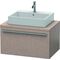 Duravit Konsolenunterschrank X-LARGE 440x800x548mm eiche kaschmir