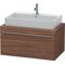 Duravit Konsolenunterschrank X-LARGE 440x900x548mm nussbaum gebürstet