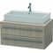 Duravit Konsolenunterschrank X-LARGE 440x900x548mm pine silver