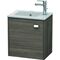 Duravit Waschtischunterbau BRIOSO 442x420x289mm Gri chr Ans li pine terra