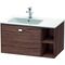 Duravit Waschtischunterbau BRIOSO 442x820x479mm Be li Gri chr NB dunkel