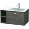 Duravit Waschtischunterbau BRIOSO 442x820x479mm Be re Gri chrom pine terra