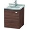 Duravit Waschtischunterbau BRIOSO 563x460x445mm Gri chr Ans li NB dunkel