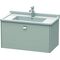 Duravit Waschtischunterbau BRIOSO Griff chrom 452x820x469mm betongrau matt