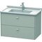 Duravit Waschtischunterbau BRIOSO Gri Frontfarbe 563x820x469mm betongr ma