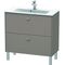 Duravit WT-Unterbau BRIOSO COMPACT Griffe Frontfarbe 683x820x389mm bas matt