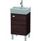 Duravit Waschtischunterbau BRIOSO 570x434x339mm Gri chr Ans re Kast. dkl