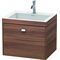 Duravit Waschtischunterbau BRIOSO 502x600x480mm m WT Vero Air G. chr 1 HL