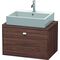 Duravit Konsolenunterschrank BRIOSO Gri chrom 442x720x480mm nussbaum dunkel