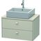 Duravit Konsolenunterschrank BRIOSO Griffe Frontfarbe 442x720x480mm ta matt