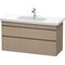 Duravit Waschtischunterbau DURASTYLE 448x1130x610mm leinen