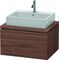 Duravit Konsolenunterschrank L-CUBE 400x720x547mm nussbaum dunkel